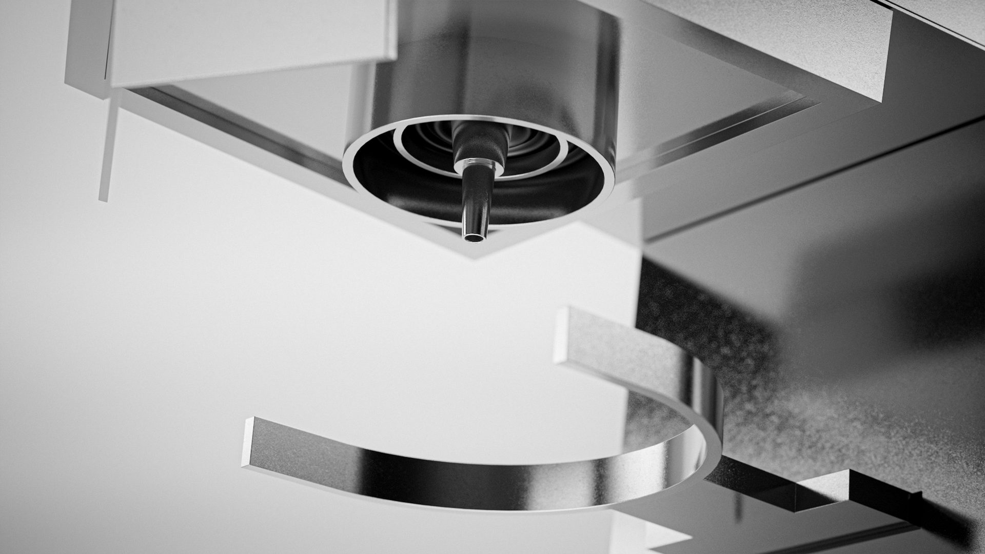 Brewer mechanism close-up